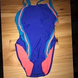 Colorful Speedo One-Piece